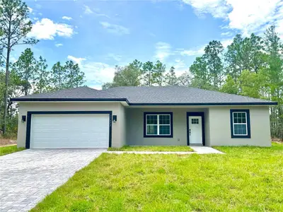 New construction Single-Family house 11032 N Trigger Ter, Citrus Springs, FL 34433 - image