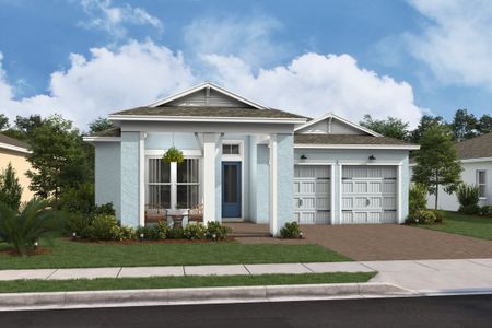 New construction Single-Family house 13160 Dendy Way, Winter Garden, FL 34787 Santa Rosa II- photo 0