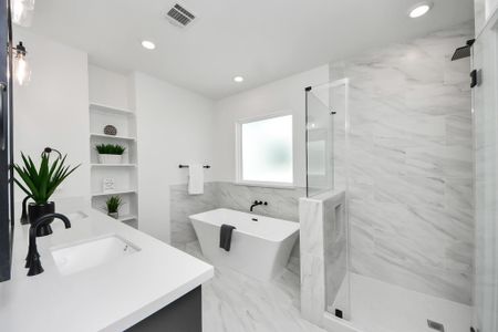 New construction Single-Family house 719 Marcella St, Unit A, Houston, TX 77091 - image 10