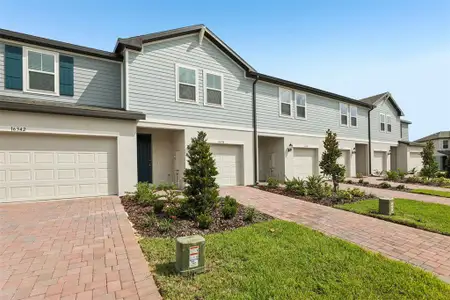 New construction Townhouse house 16346 Bird Of Paradise Ave, Clermont, FL 34714 plan Calistoga I - image