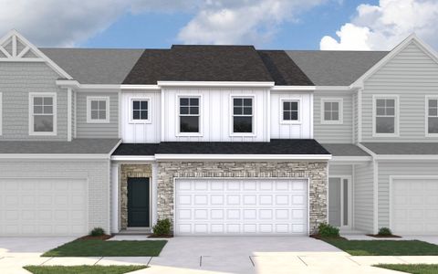 New construction Townhouse house 401 Barrington Run Blvd, Zebulon, NC 27597 null- photo 2 2