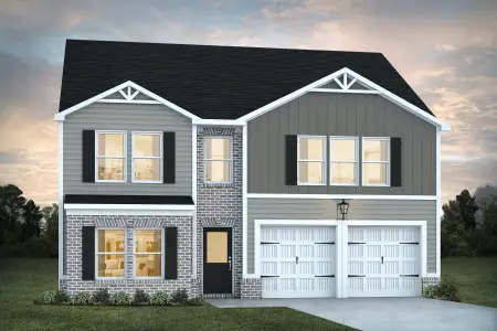 New construction Single-Family house 406 River Walk Farm Pwy, Covington, GA 30014 plan Jodeco Box Bay - image