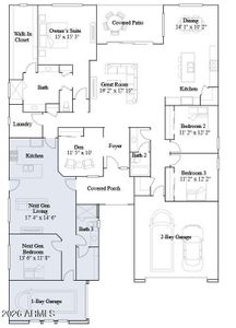 New construction Single-Family house 25659 N 174Th Dr, Surprise, AZ 85387 plan Evolution Plan 5582 - image
