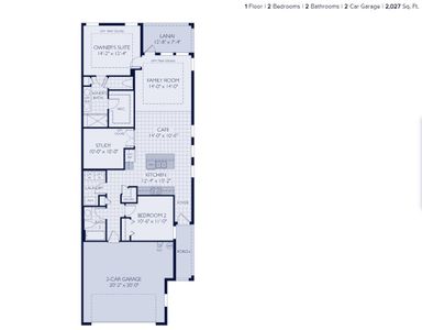 New construction Duplex house 3769 Nandina Cir, Sun City Center, FL 33573 plan Sandpiper - image 3