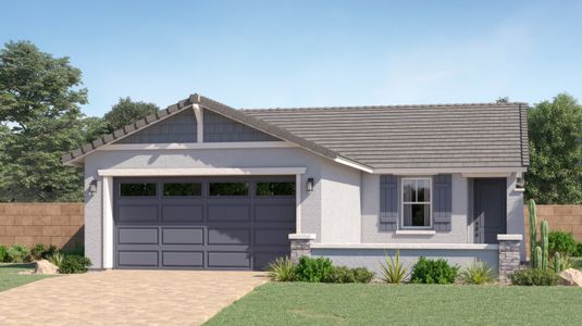 New construction Single-Family house 18641 W Sandlewood, Goodyear, AZ 85338 plan Jerome Plan 3563 - image