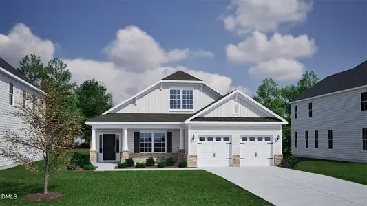 New construction Single-Family house 17 Bee Balm Ct, Youngsville, NC 27596 - image
