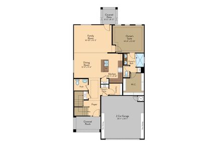 New construction Single-Family house 328 Emerald Earth Ln, Horizon City, TX 79928 plan Sinatra - image 5