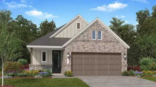 New construction Single-Family house 21727 Rusty Hollow Dr, Waller, TX 77484 plan Cupertino II - image