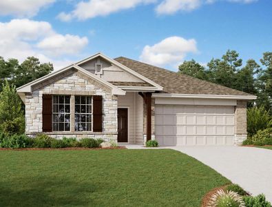 New construction Single-Family house 31721 Redbud Blossom Lane, Spring, TX 77386 Edison- photo 0