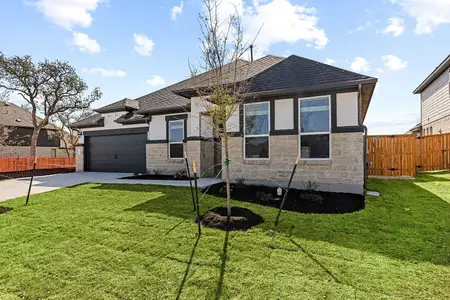 New construction Single-Family house 1208 White Daisy Ln, Georgetown, TX 78628 plan Nolan - Classic Series - image