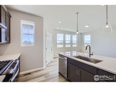 Light and Bright kitchen and family room!