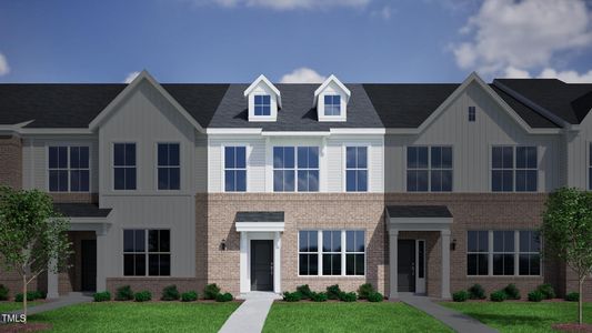 New construction Townhouse house 207 Chesapeake Commons St, Unit 80, Garner, NC 27529 Hibiscus- photo 0 0