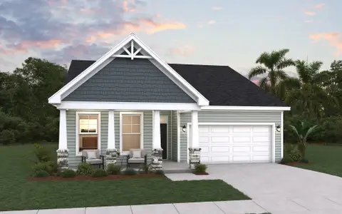 New construction Single-Family house 1100 Rosefield Wy Nw, Calabash, NC 28467 plan Belair - image
