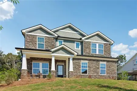 New construction Single-Family house 2120 Homer Dr, Monroe, GA 30656 plan Johnson - image