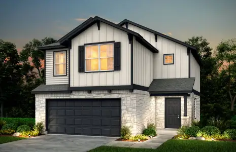 New construction Single-Family house 621 Kapok St, Buda, TX 78610 plan Pierce - image