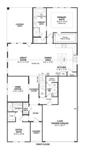 New construction Single-Family house 1016 Longbow Trl, Justin, TX 76247 plan Tuscaloosa - image 3
