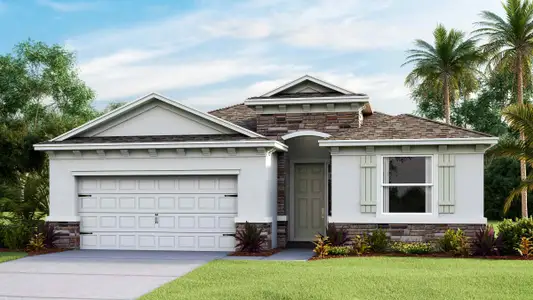 New construction Single-Family house 4313 Hidden Farm Dr, Plant City, FL 33565 plan Lantana - image