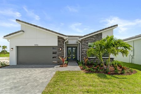 New construction Single-Family house 10056 Sw Carnelian St, Port St. Lucie, FL 34987 Clarion- photo 0