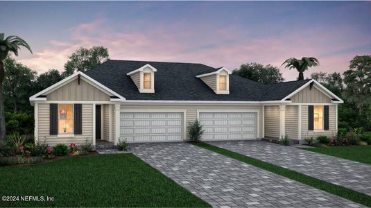 New construction Townhouse house 94 Bevins Lane, Saint Augustine, FL 32092 Sienna- photo 0