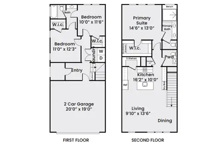 New construction Townhouse house 5304 Teodoro Ln, Houston, TX 77091 Teodoro- photo 1 1