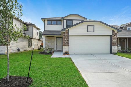 New construction Single-Family house 22212 Joseph Alan Court, New Caney, TX 77357 Durango- photo 0