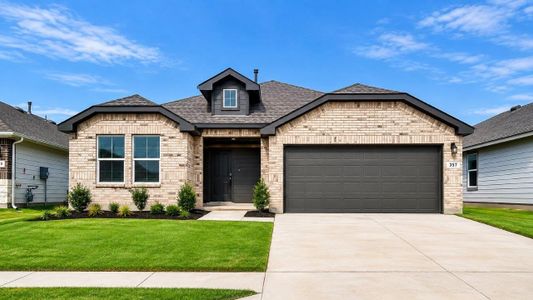New construction Single-Family house 357 Deaf Smith St, Fort Worth, TX 76247 plan Denton - image