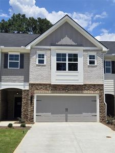 New construction Townhouse house 698 Sundial Lane, Mableton, GA 30126 Jasper- photo 0