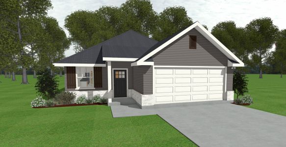 New construction Single-Family house 2786 Buccaneer Trl, Bryan, TX 77803 plan The Daisy - image