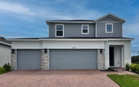New construction Single-Family house 6888 Spanish Imperial St, Howey-in-the-Hills, FL 34737 plan Gilchrist - image