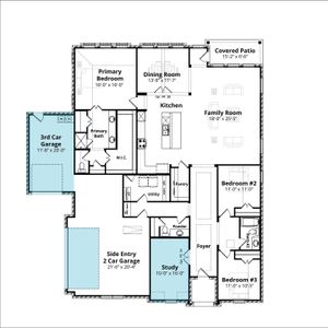New construction Single-Family house 1410 Fieldstone Dr, Midlothian, TX 76065 plan Richmond - image 8