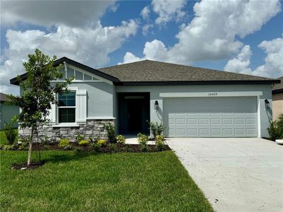 New construction Single-Family house 10028 Last Light Glen, Parrish, FL 34219 Ventura- photo 0