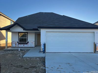 New construction Single-Family house 7703 Jacksboro Drive, San Antonio, TX 78252 The Cortona- photo 0