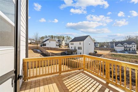 New construction Single-Family house 23 Rockberry Ct, Dallas, GA 30157 The Hickory A- Unfinished Base- photo 36 36