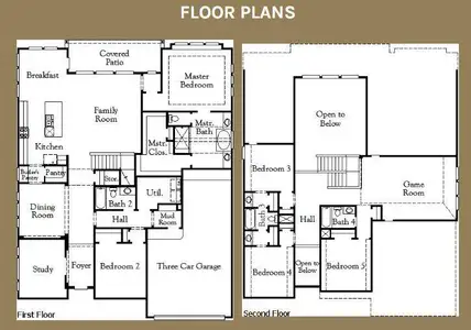 Floorplans - Representative Photo