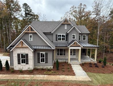 New construction Single-Family house 6915 Running Deer Court, Flowery Branch, GA 30542 - photo 0