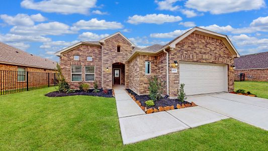 New construction Single-Family house 2502 Shallow Lake Ln, Iowa Colony, TX 77583 - image