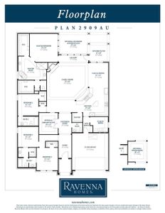 New construction Single-Family house 40028 Belted Kingfisher Ct, Magnolia, TX 77354 plan Plan 2909AU - image 4