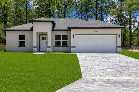 New construction Single-Family house 8753 N Raidin Dr, Citrus Springs, FL 34433 - image