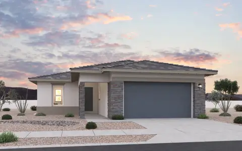 New construction Single-Family house 26723 N 167Th Ave, Surprise, AZ 85387 plan Horizon - image