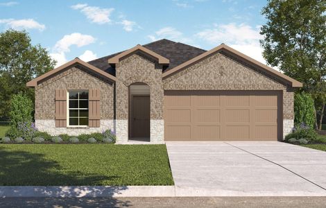 New construction Single-Family house 10711 Dogwood Sky Dr, Beasley, TX 77417 plan Harris - image