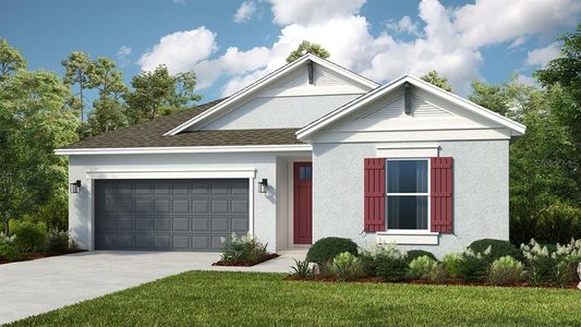 New construction Single-Family house 33477 Mainstay Lane, Wesley Chapel, FL 33545 Antigua- photo 0