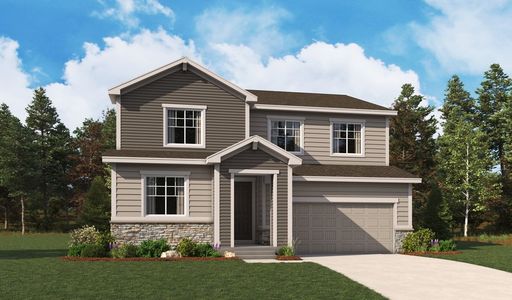 New construction Single-Family house 4527 Boone Cir, Brighton, CO 80601 Ammolite- photo 1 1