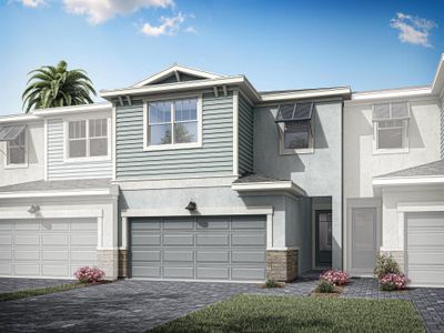 New construction Townhouse house 3559 Nw Solange Ct, Jensen Beach, FL 34957 Dylan- photo 0