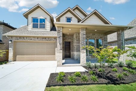 New construction Single-Family house 533 Prickly Poppy Lp, Kyle, TX 78640 plan Hamilton - image