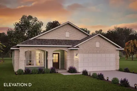 New construction Single-Family house 12018 S Crooked Creek Ln, Santa Fe, TX 77510 - image