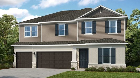 New construction Single-Family house 1230 Teal Creek Dr, St. Cloud, FL 34771 plan Carmel - image