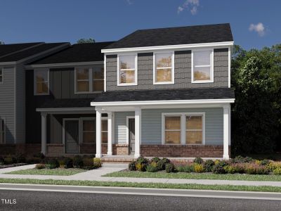 New construction Townhouse house 3715 Rosebush Dr, Zebulon, NC 27597 null- photo 0 0