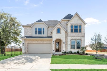 New construction Single-Family house 3101 Creekhollow Ct, Denton, TX 76226 plan Rose II - image