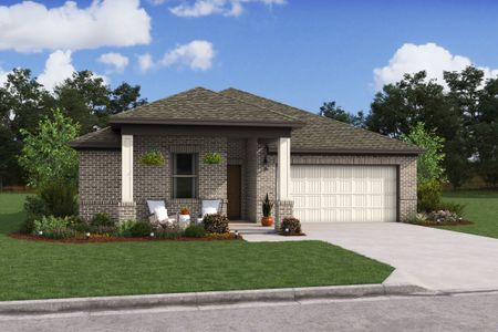 New construction Single-Family house 221 Bowie Lp, Dayton, TX 77535 Goldenrod II- photo 0