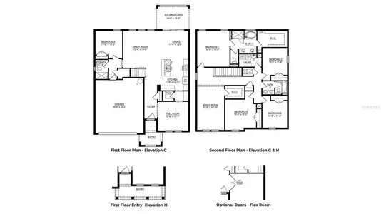 New construction Single-Family house 3542 Thistle Bank Ct, Plant City, FL 33565 Hemingway- photo 1 1